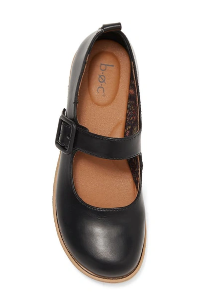 B O C By Born Lara Mary Jane Flat In Black