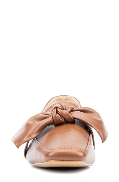 New York And Company Women's Dominca Loafer In Cognac