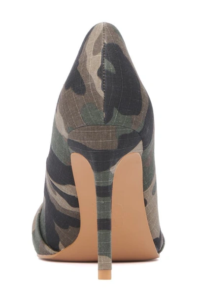 New York And Company Monique Twist Pump In Camouflage
