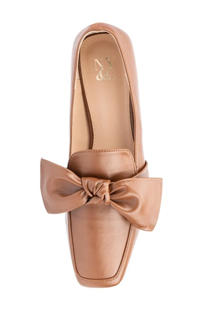 New York And Company Women's Dominca Loafer In Cognac