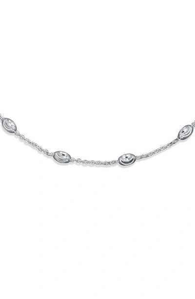 Shop Bling Jewelry Sterling Silver Station Bead Anklet