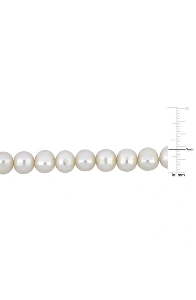 Delmar 9–9.5mm Cultured Freshwater Pearl Necklace In Pearl