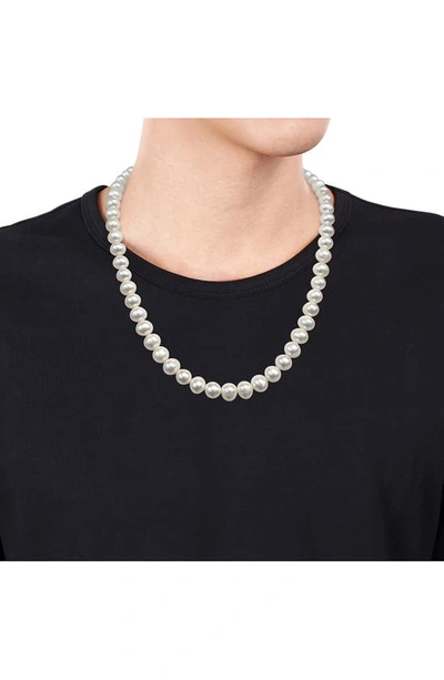 Delmar 9–9.5mm Cultured Freshwater Pearl Necklace In Pearl