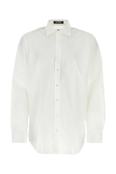 Shop Raf Simons Shirts In White