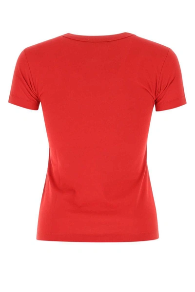 Shop Raf Simons T-shirt In Red