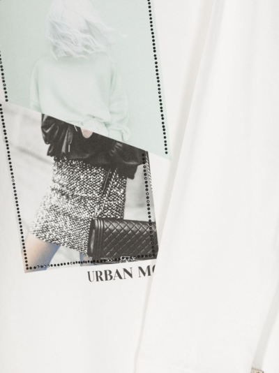 Liu •jo Photograph-print Jersey T-shirt In Weiss