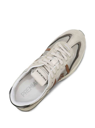 Premiata Women Cassie 6569 Sneaker In Neutral In Nude