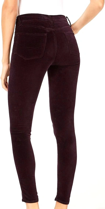 HUDSON BARBARA HGH WAIST SUPER SKINNY IN PRISM (PURPLE) 