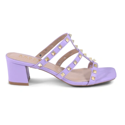 Shop Andrew By Andrew Stevens Kali Lavender In Purple