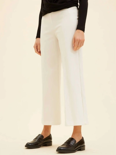 Shop Fifteen Twenty Wide-leg Crop Pants In Off White