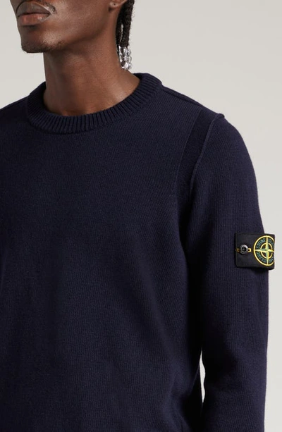 Stone Island 5100052 Organic Cotton With Nylon In Navy Blue