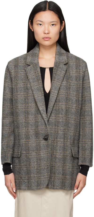 Shop Isabel Marant Étoile Beige Cikaito Blazer In 90be Beige