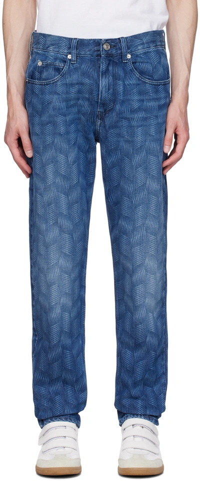 Shop Isabel Marant Blue Jack Jeans In 30bu Blue