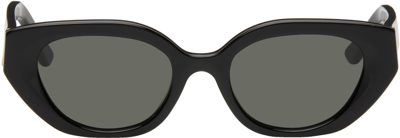 Shop Velvet Canyon Black 'le Chat' Sunglasses