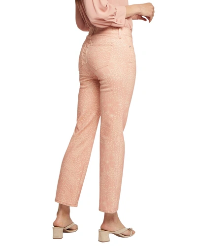 Shop Nydj Petite Marilyn Straight Ankle Jean In Pink