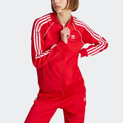 Shop Adidas Originals Women's Adidas Adicolor Classics Sst Track Jacket In Multi