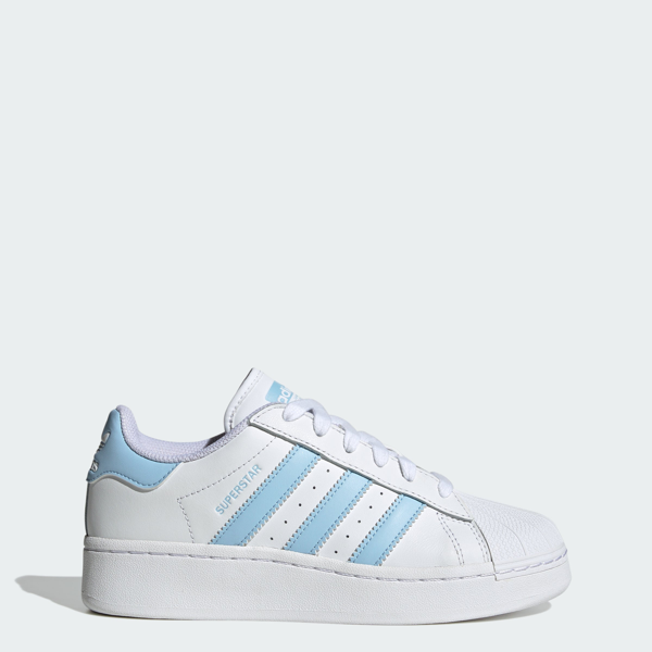 adidas superstar light blue