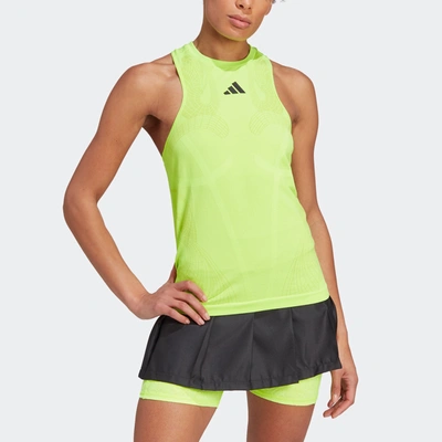 Shop Adidas Originals Women's Adidas Aeroready Pro Seamless Tennis Tank Top In Multi