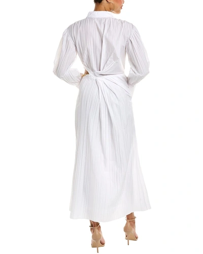Shop Simkhai Jonathan  Morena Maxi Dress In White