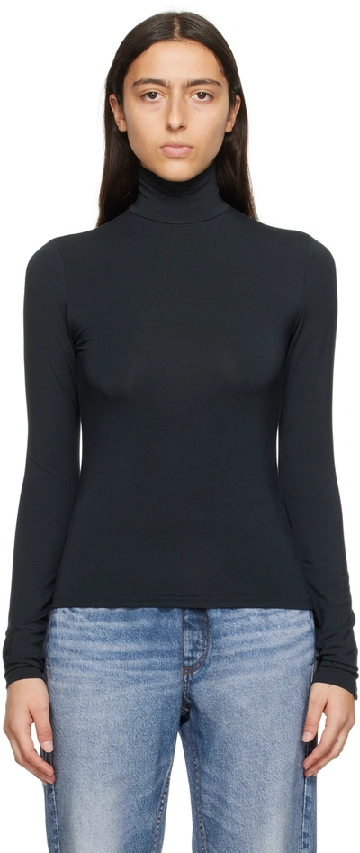 Shop Rag & Bone Black Luca Turtleneck