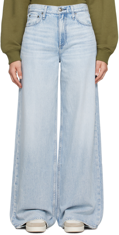 Shop Rag & Bone Blue Sofie Jeans In Kierra