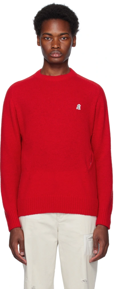 Shop The Shepherd Undercover Red 'the Shepherd' Sweater