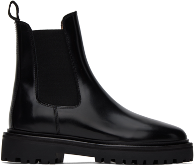 Shop Isabel Marant Black Castay Chelsea Boots In 01bk Black