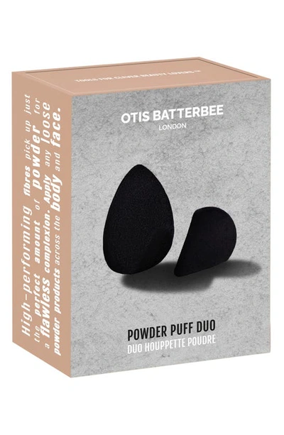 Shop Otis Batterbee Powder Puff Duo In Black
