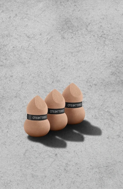 Shop Otis Batterbee The Precision Makeup Sponge Set In Beige