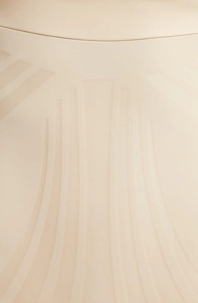 Miraclesuit ® Modern Miracle™ Open Bust Shaping Bodysuit In Warm Beige