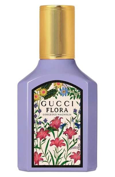 Gucci Flora Gorgeous Magnolia Eau De Parfum Travel Spray 0.33 oz / 10 ml Eau De Parfum
