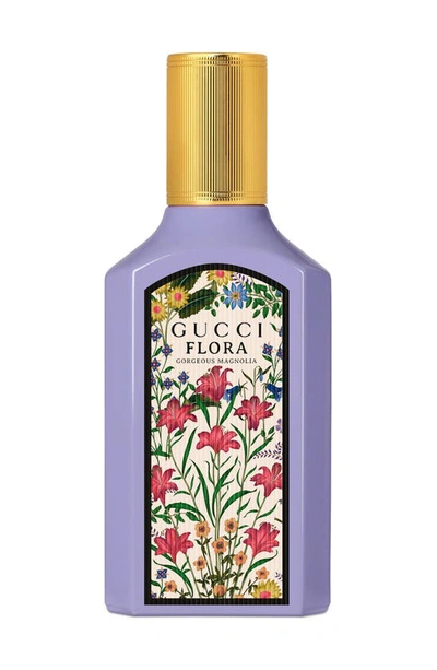 Gucci Flora Gorgeous Magnolia Eau De Parfum Travel Spray 0.33 oz / 10 ml Eau De Parfum