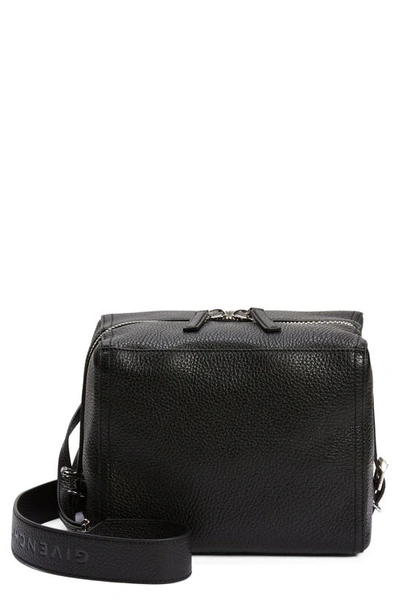 Shop Givenchy Small Pandora Leather Bag In Black