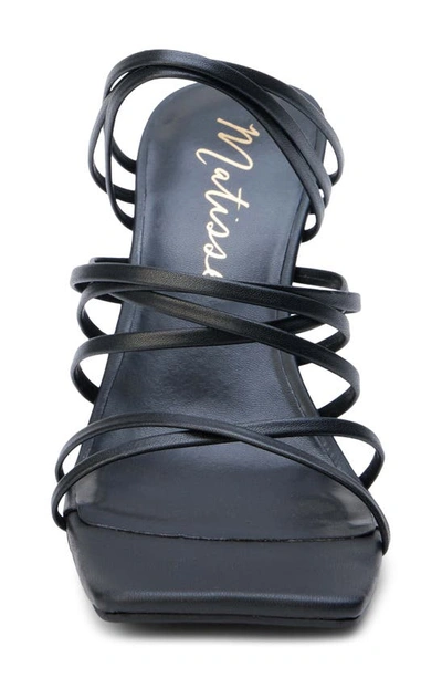 Shop Matisse Rooney Strappy Slide Sandal In Black
