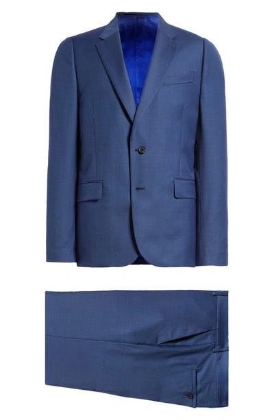 Shop Paul Smith Tailored Fit Wool Suit In Inky Blue
