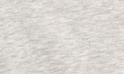 Shop Givenchy Kids' Metallic Logo Cotton Blend Sweatshirt In Grey Marl
