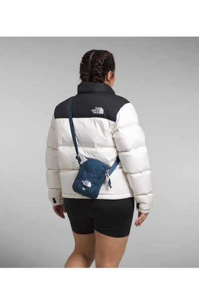 Shop The North Face Jester Crossbody Bag In Shady Blue/ Tnf White