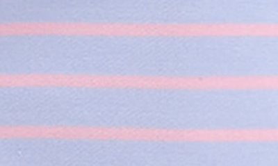 Shop English Factory Breton Stripe Shorts In Lavender/ Pink