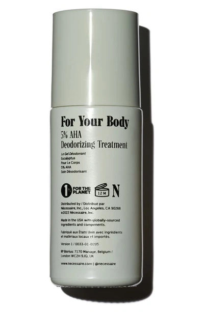 Shop Necessaire The Deodorant Gel In Eucalyptus