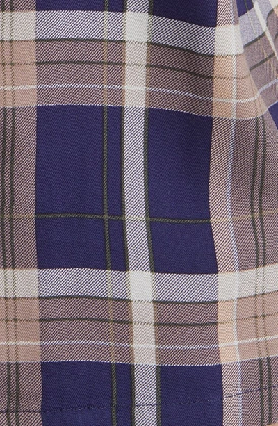 Shop Bp. Plaid Camp Shirt In Navy League Andrew Madras