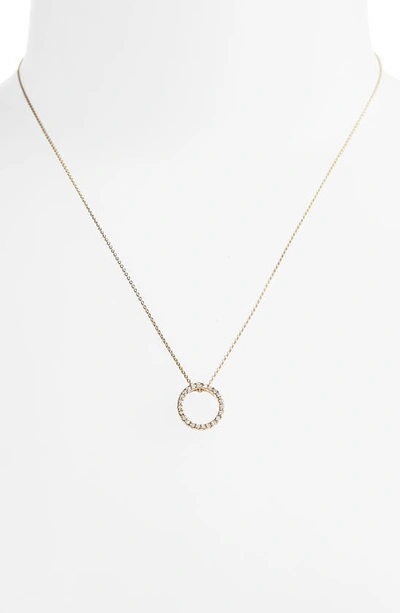 Roberto Coin Xs Diamond Pendant Necklace In Yellow Gold