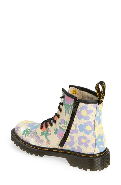 Shop Dr. Martens Kids' 1460 Floral Combat Boot