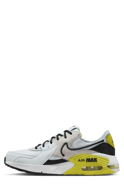 Shop Nike Air Max Excee Sneaker In White/ Black/ Bright Cactus