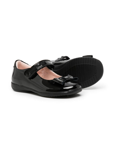 Shop Lelli Kelly Perrie Patent-finish Ballerina Shoes In Black