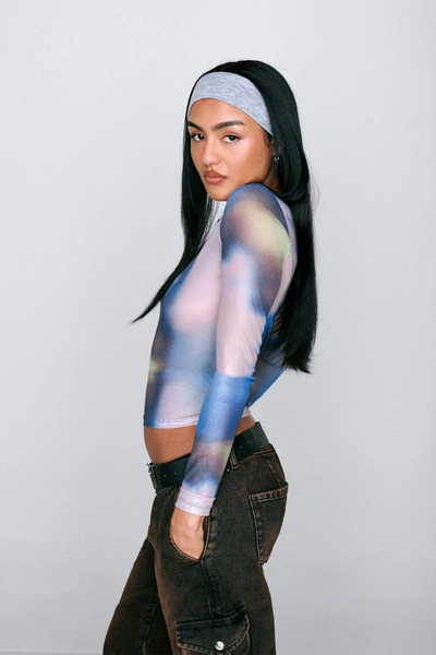 Fw23 Long Sleeve Tee In Cosmos