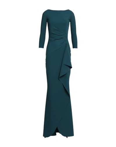 Shop Chiara Boni La Petite Robe Woman Maxi Dress Deep Jade Size 4 Polyamide, Elastane In Green