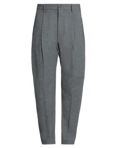 Shop Dsquared2 Man Pants Grey Size 32 Polyester, Virgin Wool, Elastane