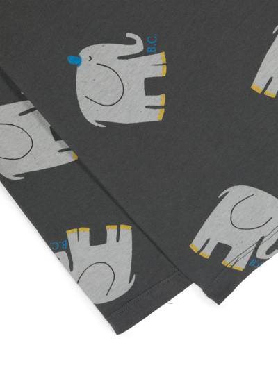 Shop Bobo Choses Graphic-print Organic Cotton T-shirt In Grey