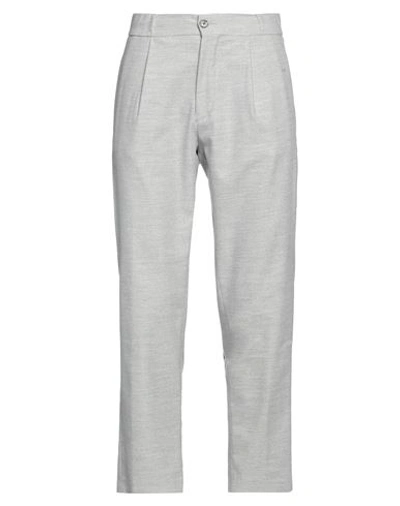 Shop Michael Coal Man Pants Light Grey Size 34 Cotton, Polyester, Viscose, Elastane