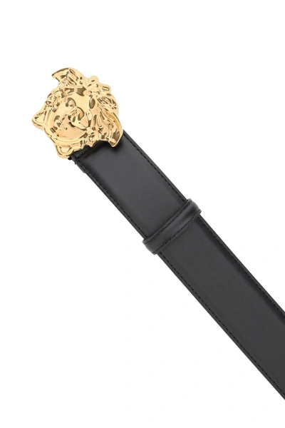 Shop Versace Palazzo Leather Belt